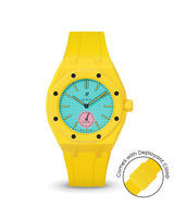Swatch x AP Royal Pop — Yellow case, Yellow strap — Delugs