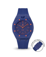 Swatch x AP Royal Pop — Indigo Blue case, Indigo Blue strap — Delugs