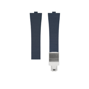 Navy CTS Rubber Strap for Vacheron Constantin Overseas