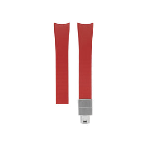 Red Curved Rubber CTS Strap