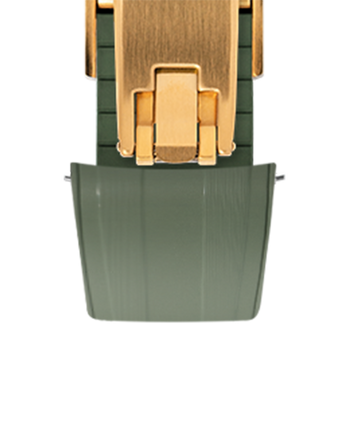 Olive Green CTS Rubber Strap for Rolex Submariner 41mm - Rubber