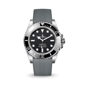 Grey CTS Rubber Strap for Rolex Submariner 41mm