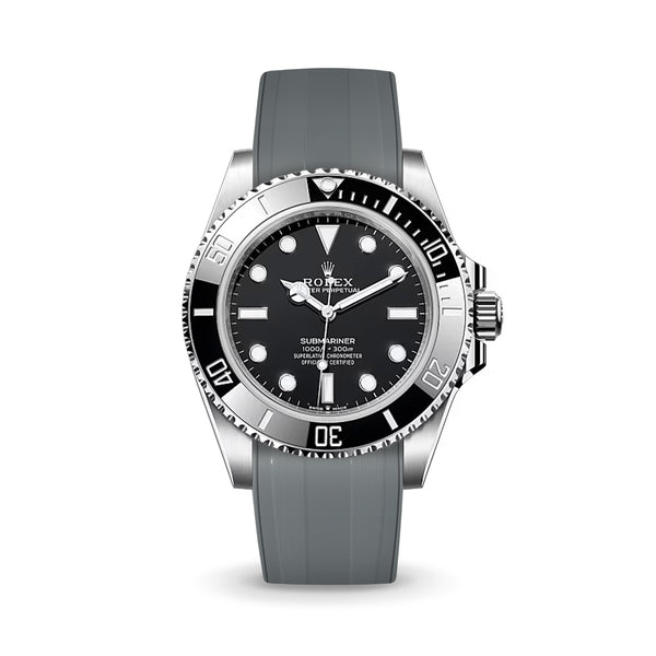 Grey CTS Rubber Strap for Rolex Submariner 41mm – Delugs