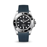 Delugs Navy CTS Rubber Strap for Rolex Submariner 41mm Rubber Watch Strap