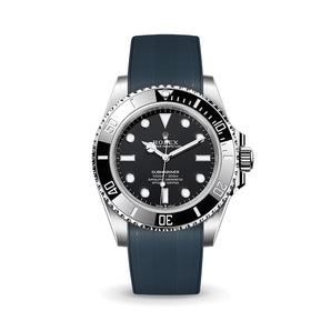 Navy CTS Rubber Strap for Rolex Submariner 41mm