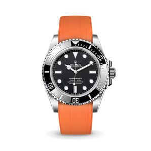 Orange CTS Rubber Strap for Rolex Submariner 41mm