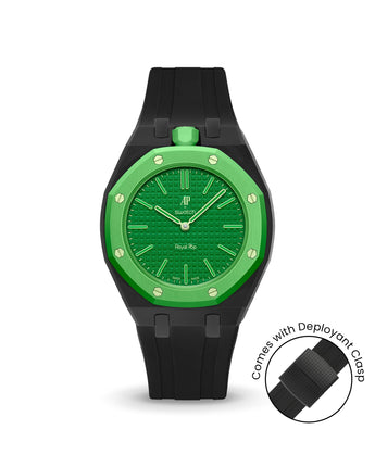 Swatch x AP Royal Pop — Black case, Black strap — Delugs