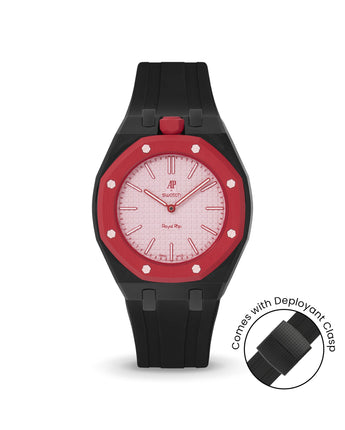 Swatch x AP Royal Pop — Black case, Black strap — Delugs