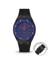Swatch x AP Royal Pop — Black case, Black strap — Delugs
