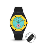 Swatch x AP Royal Pop — Black case, Black strap — Delugs