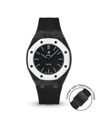 Swatch x AP Royal Pop — Black case, Black strap — Delugs