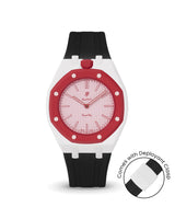Swatch x AP Royal Pop — White case, Black strap — Delugs