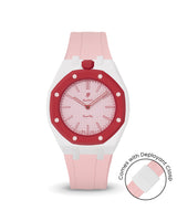 Swatch x AP Royal Pop — White case, Sakura Pink strap — Delugs
