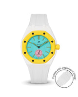 Swatch x AP Royal Pop — White case, White strap — Delugs