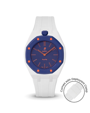 Swatch x AP Royal Pop — White case, White strap — Delugs