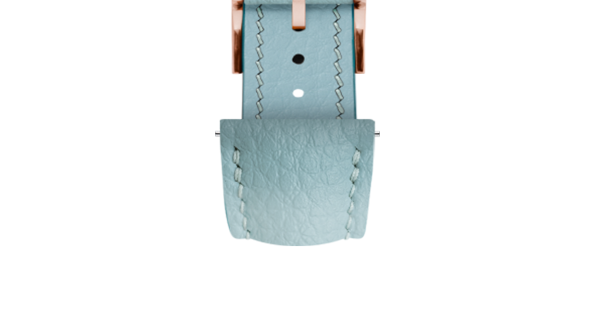 Colibri Rubberised Leather (Togo) Signature Strap - Handcrafted