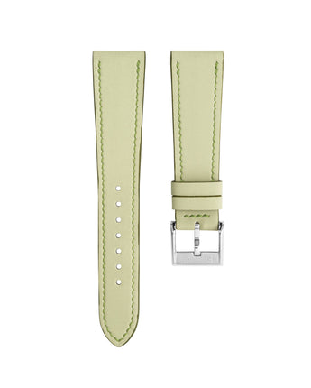 Rubberised Leather — Sage Green