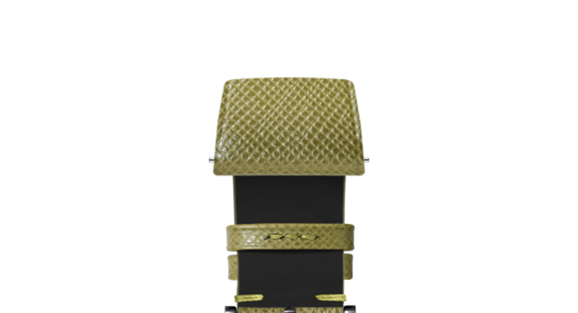 Overstock: Army Green Saffiano Stitchless Strap - Handcrafted
