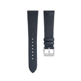 Delugs Overstock: Black Saffiano Stitchless Strap Handcrafted Leather Watch Strap