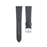 Delugs Grey Saffiano Stitchless Strap Handcrafted Leather Watch Strap