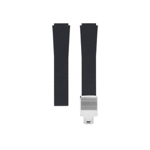 Black Sailcloth CTS Rubber Strap for Atelier Wen Perception