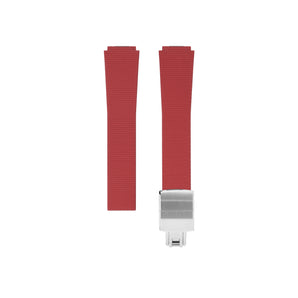 Red Sailcloth CTS Rubber Strap for Atelier Wen Perception (Strap Only)