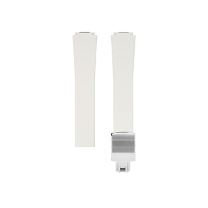 White Sailcloth CTS Rubber Strap for Atelier Wen Perception