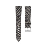 Delugs Tuxedo Salmon Strap Handcrafted Leather Watch Strap