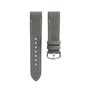 Light Grey Nubuck Strap for Cartier Santos-Dumont