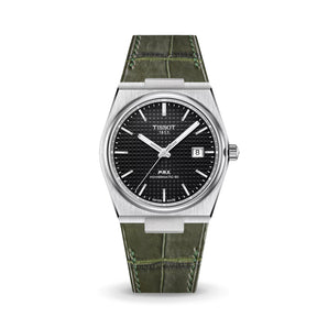 Matte Green Ischia Alligator Strap for Tissot PRX