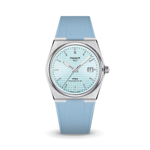 Baby Blue CTS Rubber Strap for Tissot PRX
