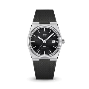 Black CTS Rubber Strap for Tissot PRX