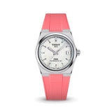 Delugs Pink CTS Rubber Strap for Tissot PRX Rubber Watch Strap