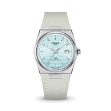 Delugs Light Grey Epsom Strap for Tissot PRX Handcrafted Leather Watch Strap