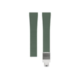 Delugs Olive Green Tropical CTS Rubber Strap Rubber Watch Strap