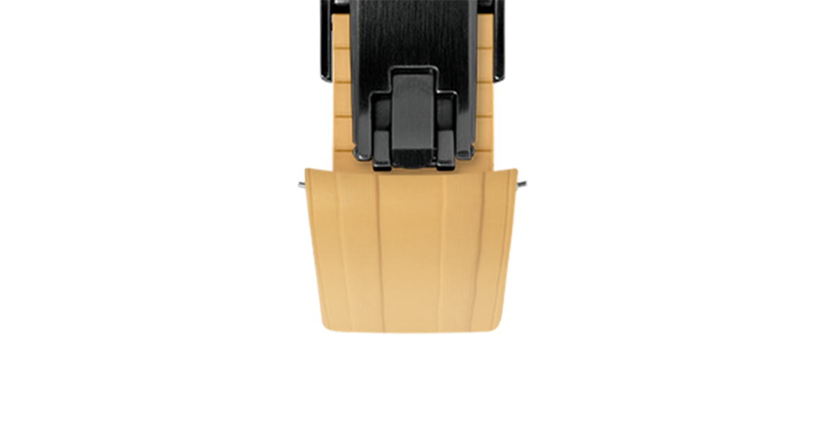 Gold CTS Rubber Strap for Tudor BB54 - Rubber Watch Strap | Delugs
