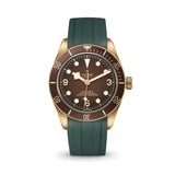 Delugs Emerald Green CTS Rubber Strap for Tudor BB58 Rubber Watch Strap
