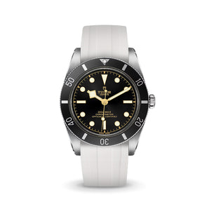White CTS Rubber Strap for Tudor BB54