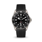 Delugs Black CTS Rubber Strap for Tudor Pelagos 39 Rubber Watch Strap