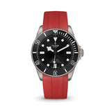 Delugs Red CTS Rubber Strap for Tudor Pelagos 39 Rubber Watch Strap