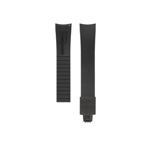 Black CTS Rubber Strap for Ulysse Nardin Freak X