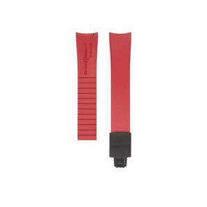 Red CTS Rubber Strap for Ulysse Nardin Freak X