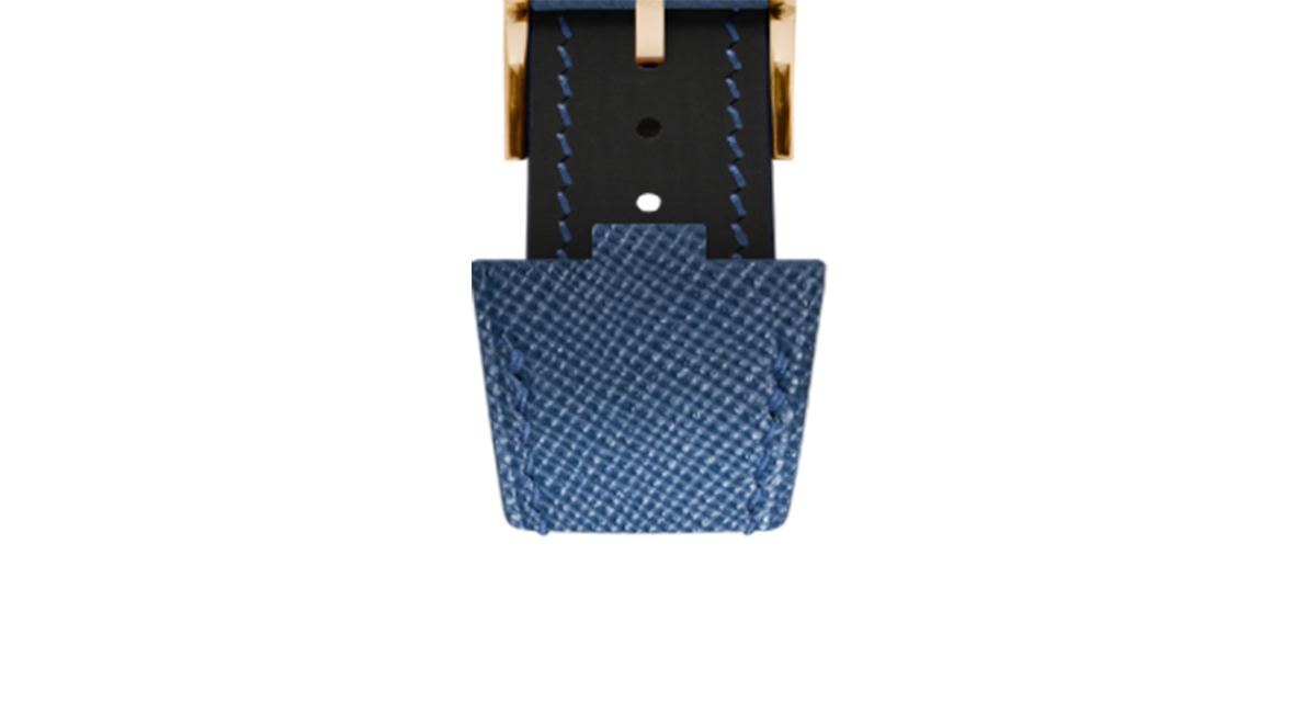 Navy Saffiano Strap for Vacheron Constantin Overseas - Handcrafted
