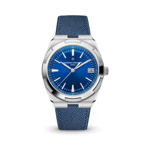 Navy Saffiano Strap for Vacheron Constantin Overseas