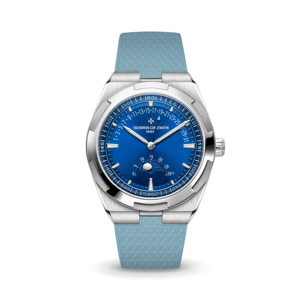 Delugs Baby Blue CTS Rubber Strap for Vacheron Constantin Overseas Rubber Watch Strap