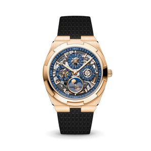 Black CTS Rubber Strap for Vacheron Constantin Overseas