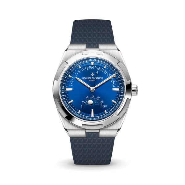 Delugs Navy CTS Rubber Strap for Vacheron Constantin Overseas Rubber Watch Strap