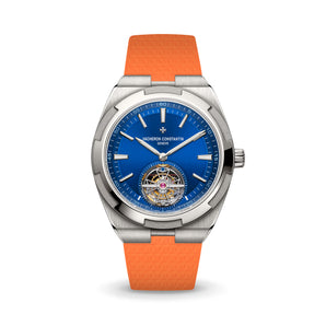 Orange CTS Rubber Strap for Vacheron Constantin Overseas