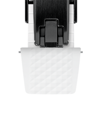 White Waffle CTS Rubber Strap - Rubber Watch Strap · 18-22mm | Delugs