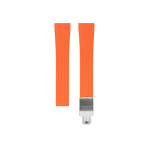 Orange Waffle Rubber CTS Strap